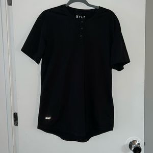 Mens BYLT T Shirt Black Used